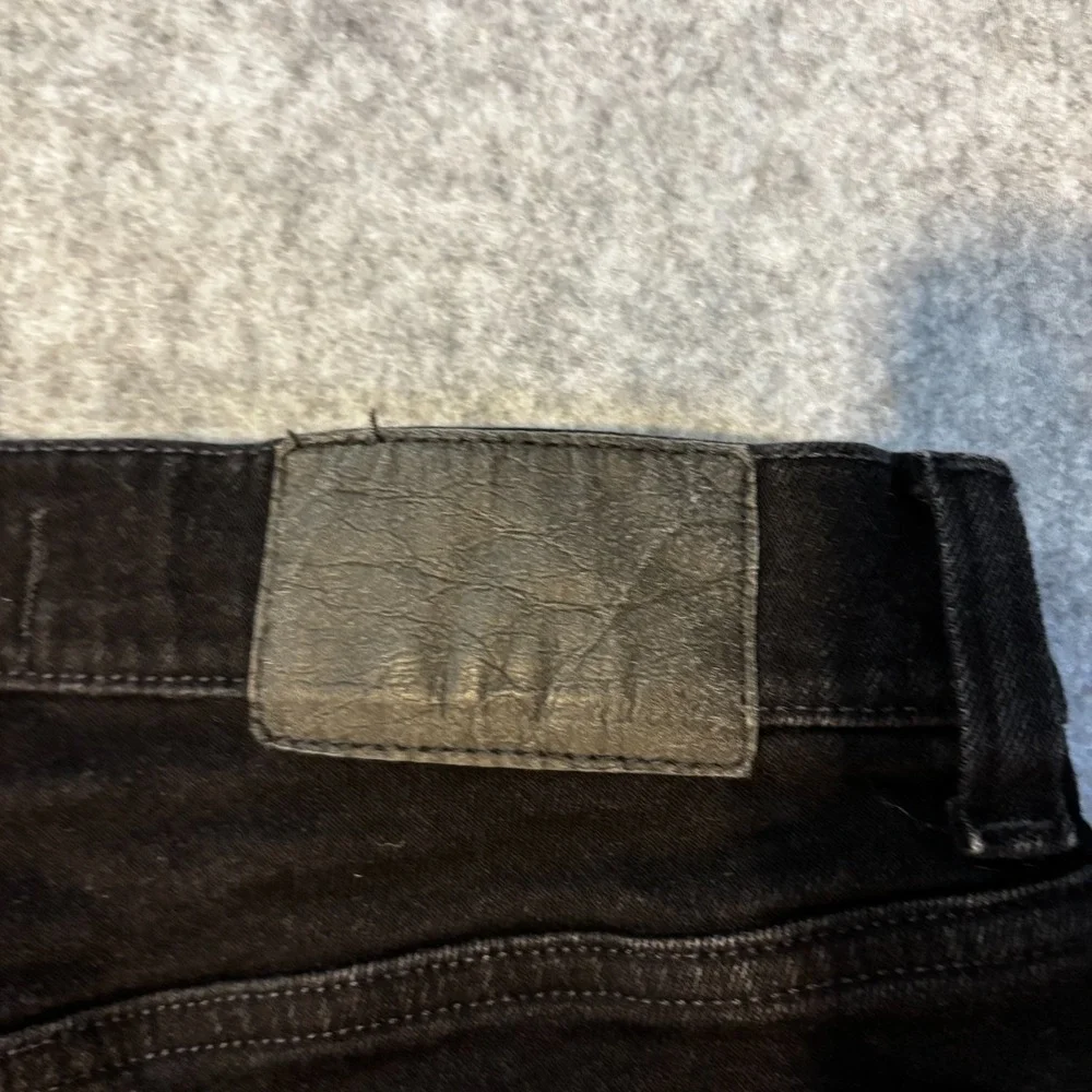 Madewell Slim Fit Men's 5-Pocket Denim Jeans Black Cotton Size 30x30
